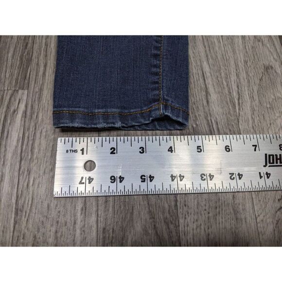 (3/$35) Aeropostale Size 4 Regular Distressed Skinny Denim Blue Jean Jeggings - Picture 11 of 11